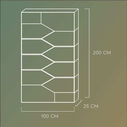 Estantería ¨ZIG ZAG¨