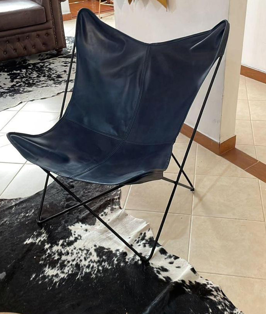 Silla Mariposa Cuero Genuino (BKF)