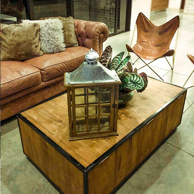 Sofá en Cuero ¨CHESTERFIELD¨