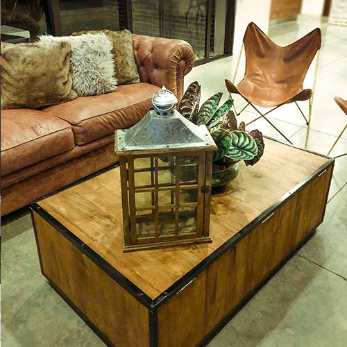 Sofá en Cuero ¨CHESTERFIELD¨