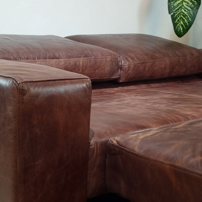 SofaCama en Cuero ¨ODENSE¨