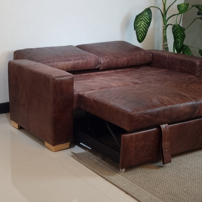 SofaCama en Cuero ¨ODENSE¨