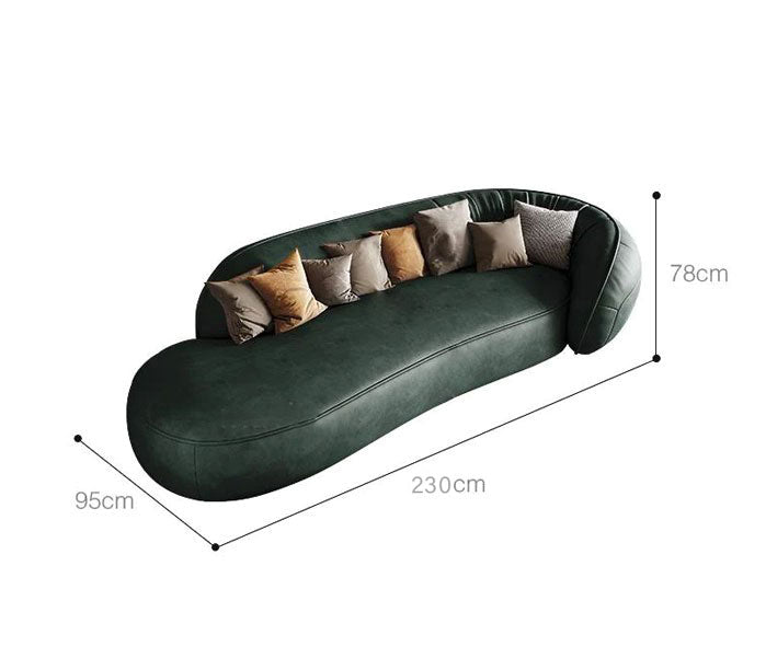 Sofá  en Cuero ¨ALMOND¨
