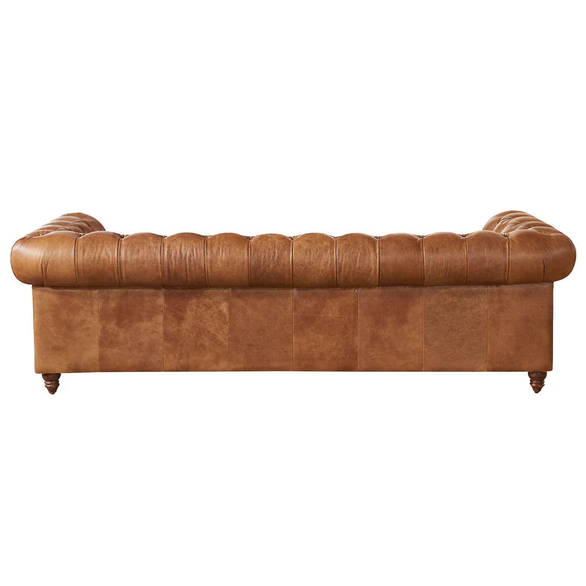 Sofá en Cuero ¨CHESTERFIELD¨