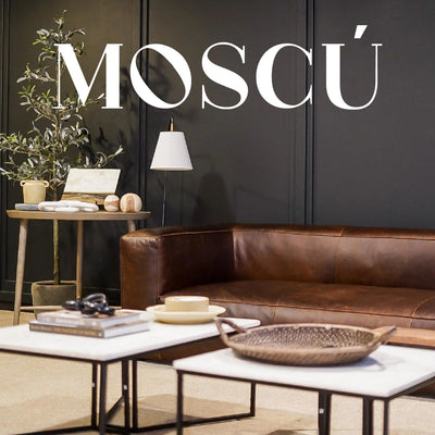 Sofá en Cuero ¨MOSCU¨