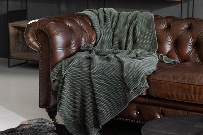 Sofá en Cuero ¨CHESTERFIELD¨