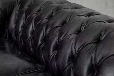 Sofá en Cuero ¨CHESTERFIELD¨