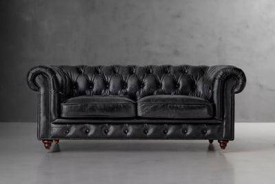 Sofá en Cuero ¨CHESTERFIELD¨