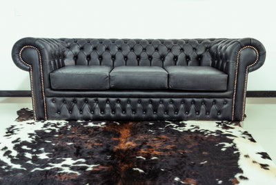 Sofá en Cuero ¨CHESTERFIELD¨