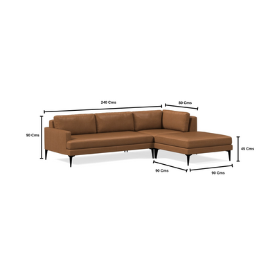 Modular en Cuero "FLORENCIA"