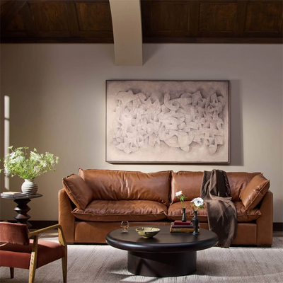 Sofa en cuero "Soul"
