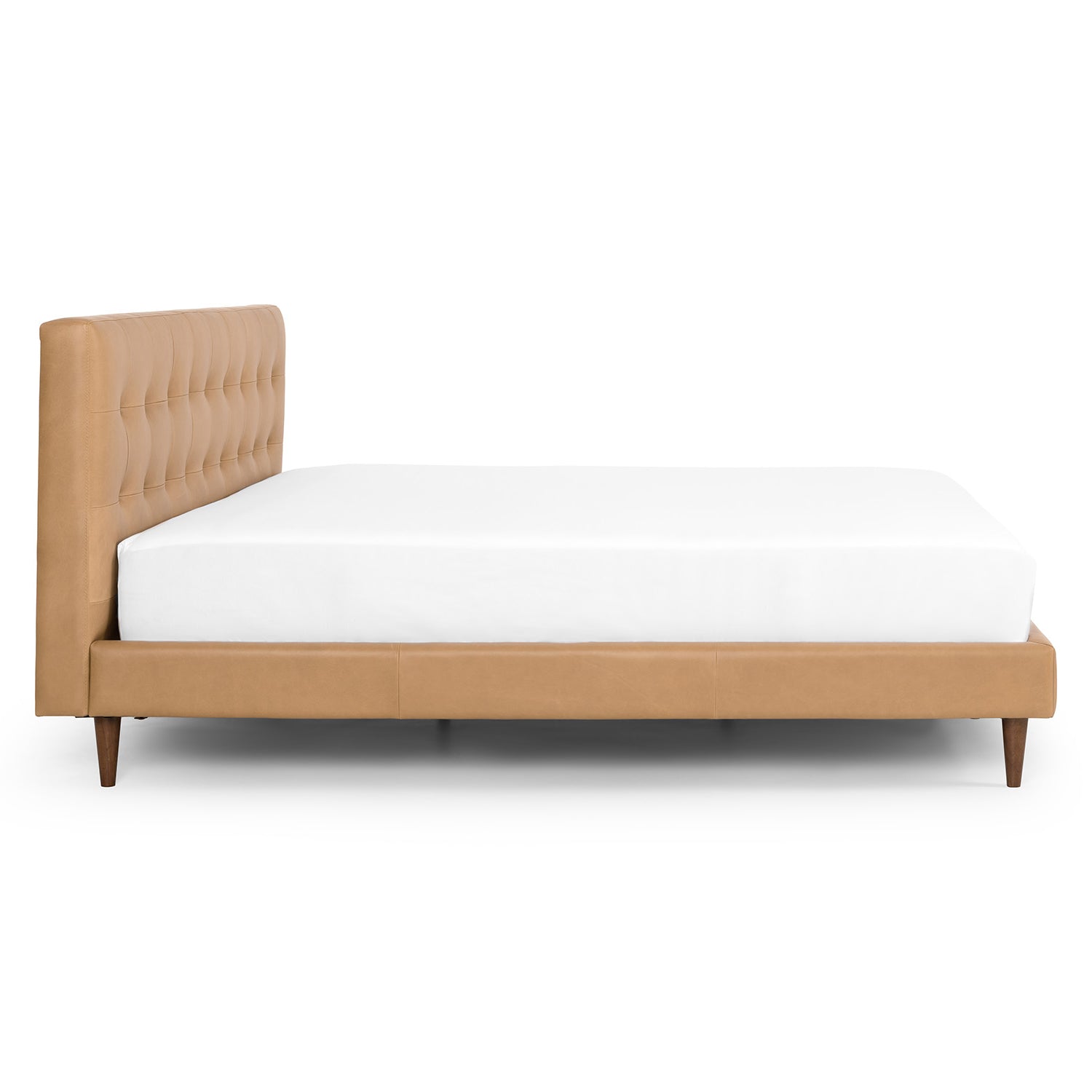 Cama en cuero "VALETTA"