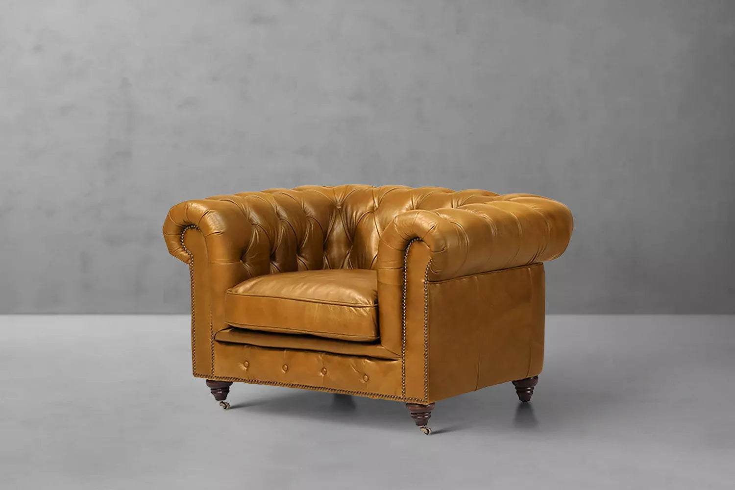 Sofá en Cuero ¨CHESTERFIELD¨